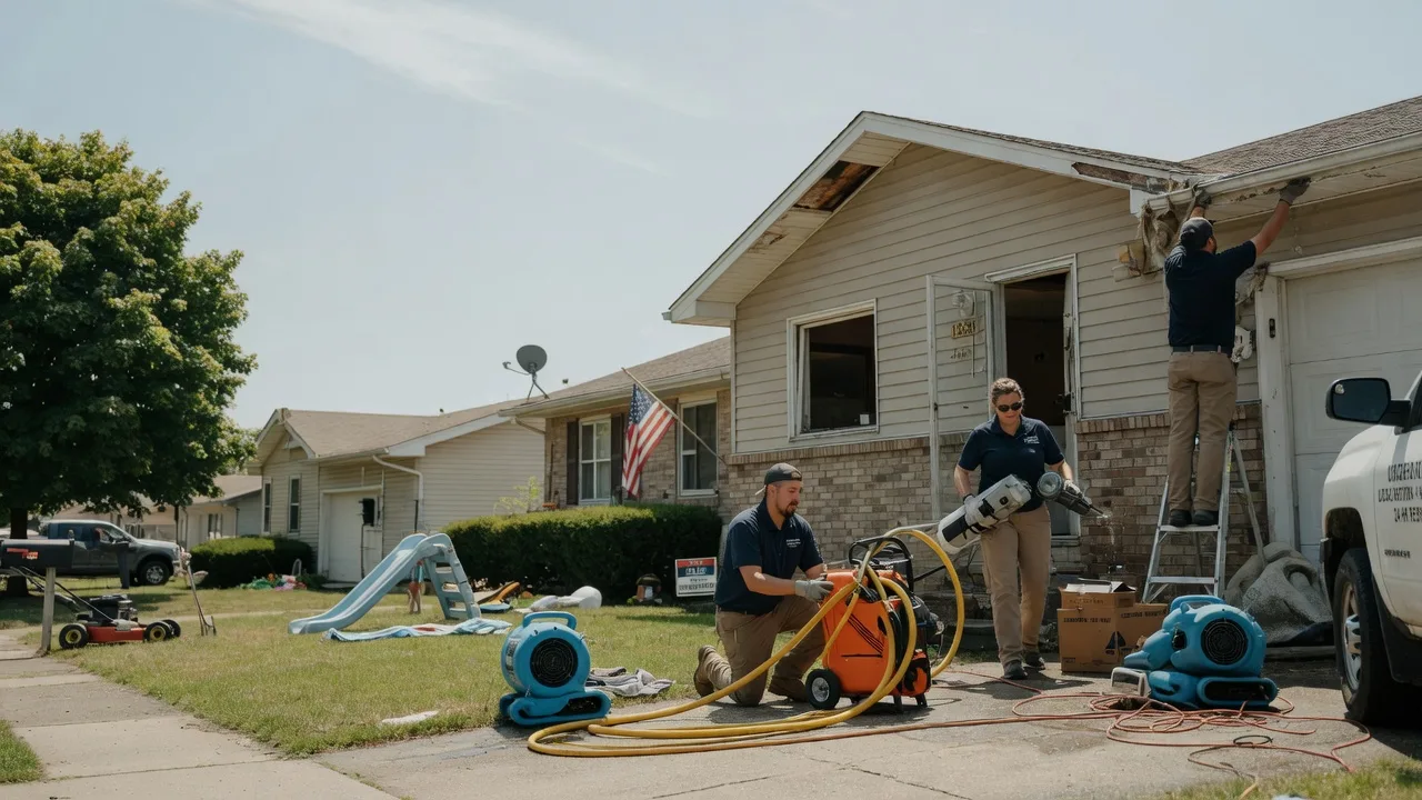Water Damage Restoration in Walnut, KS near me